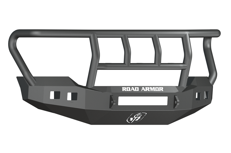 Ford F-250 Front Bumper - Road Armor - Stealth w/Titan II Guard - Tex Blk - `11-`16